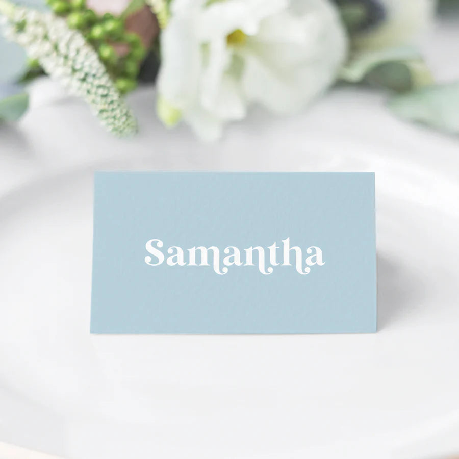 Wedding, Engagement, Baptism or Christening, Birthday Party Name Card Printing