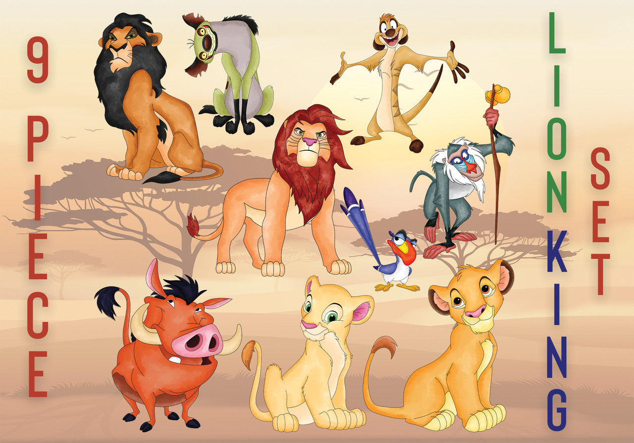 Birthday Cartoon Props Cutouts Printing 10