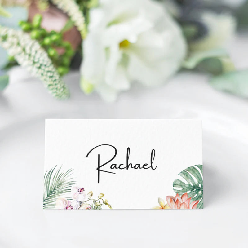 Wedding, Engagement,  Baptism or Christening, Birthday Party Name Card Printing