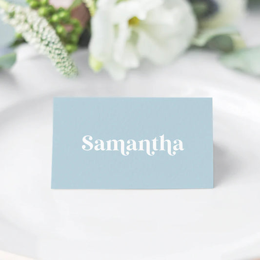 Wedding, Engagement, Baptism or Christening, Birthday Party Name Card Printing