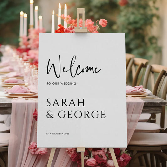 Welcome Sign Print 8