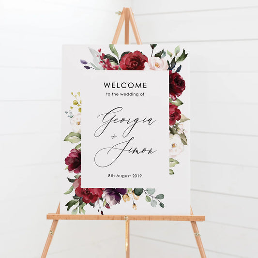 Welcome Sign Print 9