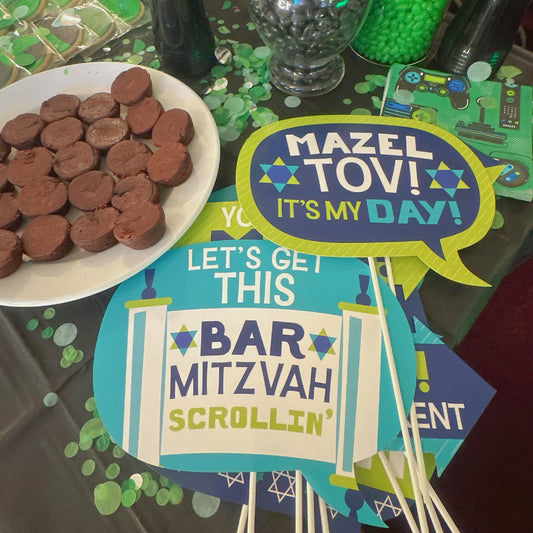 Wedding birthday photo booth props cutouts printing